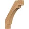 Ekena Millwork 5 1/2"W x 24"D x 32"H Merced Smooth Knee Brace, Western Red Cedar BRC06X24X32MRC00SWR - alternate 1